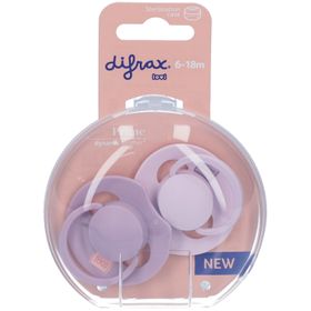 Difrax Dynamic Sucette 6-18M Prime Lilas/Violette 2