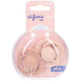 Difrax Dynamic Pacifier 18M+ Prime Nude/Blush