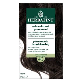 Herbatint Soin Colorant Permanent 4C Châtain Cendré