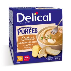 Delical Purée HP HC Céleri, Pommes De Terre et Pointe de Crème