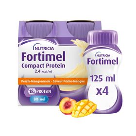 NUTRICIA Fortimel Compact Protein Saveur Pêche-Mangue