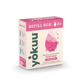 Yokuu Savon pour les mains Probiotique - Baies Sauvages - Recharge