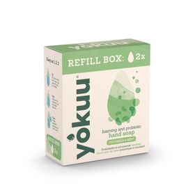 Yokuu Savon pour les mains Probiotique - Concombre et menthe - Recharge