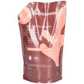 Dermasens Gel Douche Surgras Écorecharge Fleur de Frangipanier