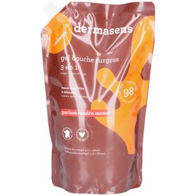 Dermasens Gel Douche Surgras 3 en 1 Recharge Tendre Monoï