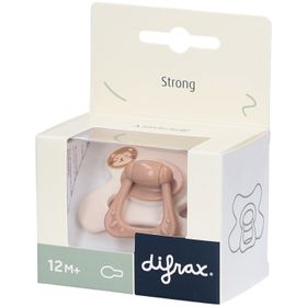Difrax Sucette Natural 12m+ Petit Lion Brun