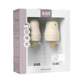 BIBS Biberon Set Complet 150ml 2 Pièces Latex - Ivory