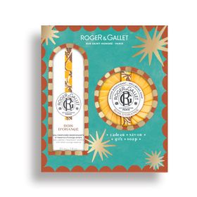 Roger & Gallet Cadeauset Eau Parfumee Bienfaisante Bois d’Orange+ Savon Promo