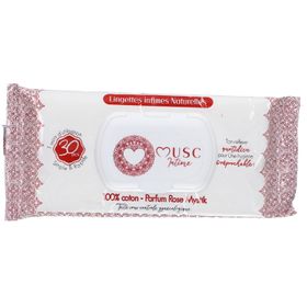 Musc Intime Rose Mystique Lingettes Intimes