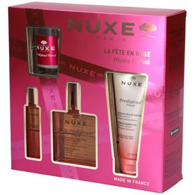 NUXE Coffret Noël La Fête en Rose - Coffret cadeau de Noël Happy in Pink