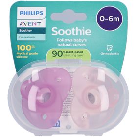 Philips Avent Ultra Air Sucette +0m Soothie girl