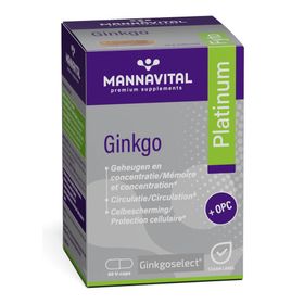Mannavital Ginkgo Platinum