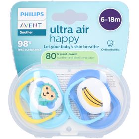 Philips Avent Ultra Air Sucette +6m Air collection boy