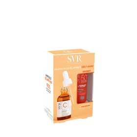 SVR Coffret Ampoule [C] Anti-Ox + Blur SPF50+ Sun Secure Sans Parfum 15 ml offert