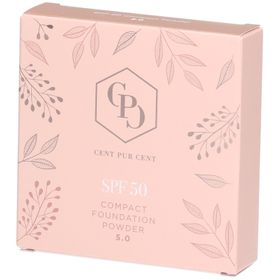 Cent Pur Cent Poudre Compacte Fond de Teint SPF 50