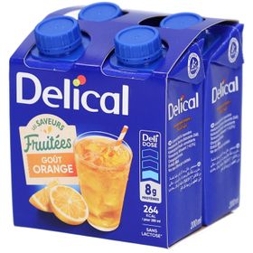 DELICAL Boisson Fruitée saveur orange