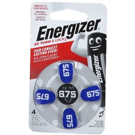 ENERGIZER® HEARING AID BATTERIES – 675
