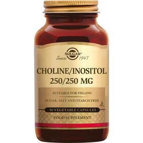 SOLGAR® Choline/Inosito 250/250 mg
