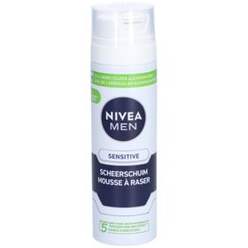 NIVEA MEN Sensitive Mousse à Raser pour Peau Sensible