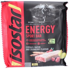 Isostar® Barres Energy Sport Cranberry