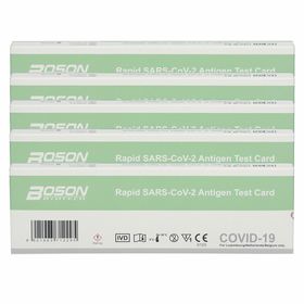 BOSON Biotech Autotest antigénique Rapide SARS-CoV-2 5 pièces