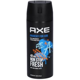 AXE DÉODORANT BODYSPRAY AXE ANARCHY RESTE FRAIS PENDANT 48H