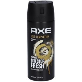 AXE GOLD TEMPTATION DÉODORANT BODYSPRAY 48H NON-STOP FRAIS