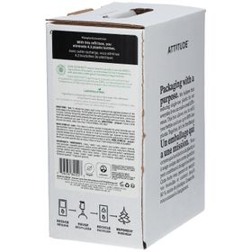 Attitude Super Leaves Savon Mains aux Feuilles de Citronnier Refill 2 l savon