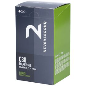 Neversecond™ C30 Energy Gel Citron 12x60 ml gel
