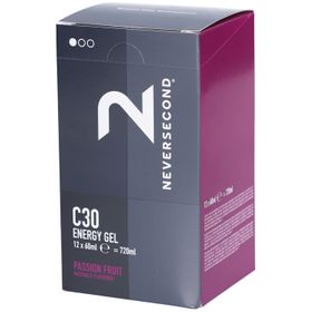 Neversecond™ C30 Energy Gel Fruit de la Passion 12x60 ml gel
