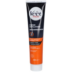 Veet Men Crème Dépilatoire pour peau normale