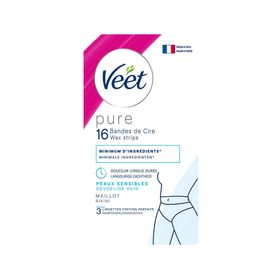 Veet PURE Bandes de cire froide