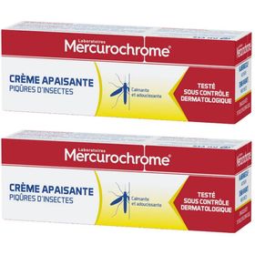 Mercurochrome Crème apaisante Piqûres d'insectes