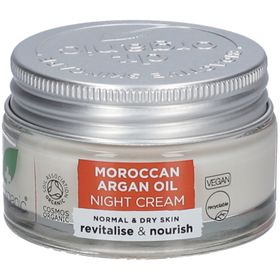 Dr. Organic Crème de Nuit à l'Huile d'Argan Bio du Maroc