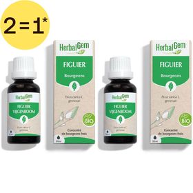 HERBALGEM - Figuier Bio - Complément Alimentaire  - Extrait De Bourgeon Frais - Pour Digestion -  - 30 ml