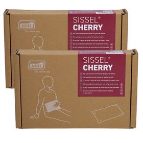 Sissel Cherry Coussin Noyaux de Cerise 20 cm x 40 cm Rouge