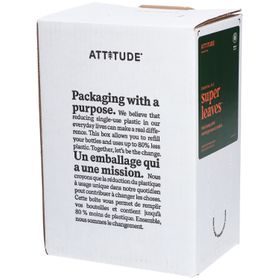 Attitude Recharge Savon Mains Super Leaves Patchouli et Poivre Noir