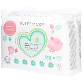 Attitude Couches avec composants biodégradables pour bébé