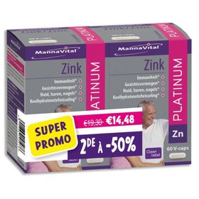 MANNAVITAL Zinc Platinum