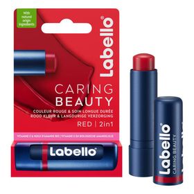 Labello Caring Beauty Red 2-in-1