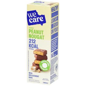 We CareMeal Replacement Bars Peanut Nougat