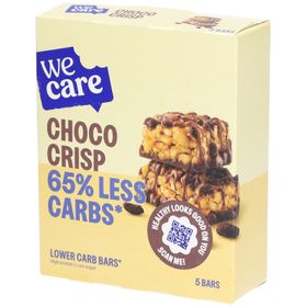 We Care Choco Crisp Barre pauvre en protéines