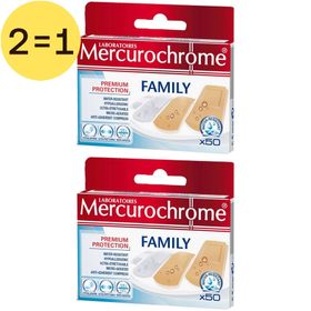 Mercurochrome® Pansements Family Premium Protection