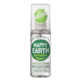 Happy Earth Déodorant en spray 100% naturel et inodore