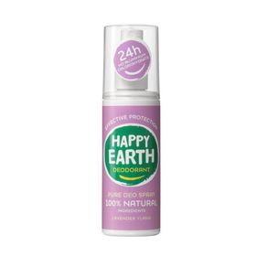 Happy Earth Spray déodorant 100% naturel Lavande & Ylang