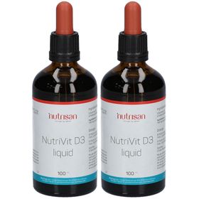 Nutrisan Nutrivit D3 200 Iu Liquid x2