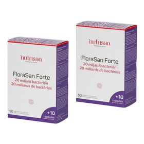 Nutrisan FloraSan Forte + 10 Capsules  x2