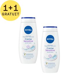 Nivea Sensitive Douchecrème x2