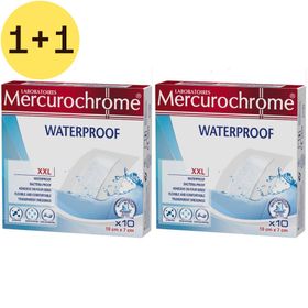 Mercurochrome® Pansements XXL Waterproof 10 cm x 7 cm