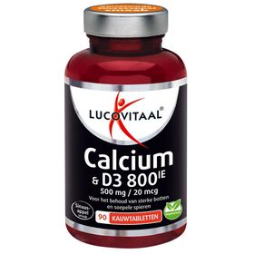 Lucovitaal® Calcium & D3 800 UI 500 mg / 20 mcg